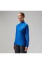  Maglietta a maniche lunghe con mezza zip 24/7 Tech da donna - Blu | Magliette Berghaus