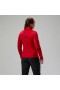  Maglia MTN Arete LB mezza zip da donna - rossa | Berghaus Lightweight