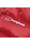  Felpa con cappuccio MTN Arete Ultra Down da donna - Rossa | Berghaus Insulated