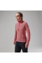  Maglia intima da donna MTN Guide a maniche lunghe con mezza zip - Rossa | Strati base Berghaus