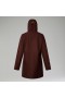  Giacca impermeabile lunga Omeara da donna - Marrone | Impermeabile Berghaus