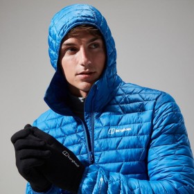  Felpa con cappuccio isolata Cuillin da uomo - Blu/Blu scuro | Berghaus Insulated