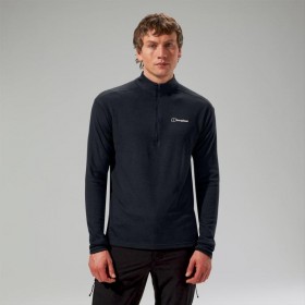  Maglia con mezza zip Ivyhill da uomo - Nera | Magliette Berghaus
