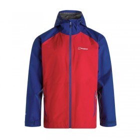  Giacca impermeabile Paclite 2.0 da uomo - Rosso/Blu | Berghaus Lightweight