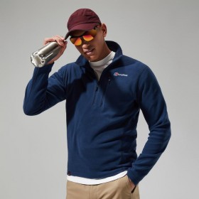  Pile Prism Micro Polartec Half Zip da uomo - Blu scuro | Pile Berghaus