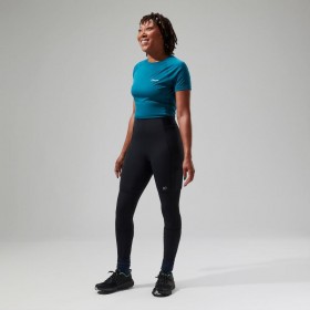  Leggings da trail resistenti da donna - Nero | Leggings Berghaus