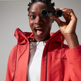 Giacca Highraise da donna - Rossa | Impermeabile Berghaus