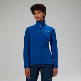 Pile Polartec Prism 2.0 Micro Half Zip da donna - Blu | Pile Berghaus