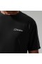 メンズ 24/7 テックTシャツ スーパーストレッチクルー - ブラック | Berghaus Tシャツ