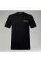 メンズ チェビオット ボックスロゴ 半袖Tシャツ - ブラック | Berghaus Tシャツ