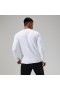 メンズ オーガニック ビッグロゴ ロングスリーブTシャツ ホワイト | Berghaus Tシャツ