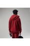 メンズ プリズム ポーラテック フード付きジャケット - ダークレッド | Berghaus フリース