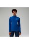 レディース 247 ハーフジップ ロングスリーブ テックTシャツ - ブルー | Berghaus Tシャツ