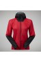 レディース MTN ガイド ハイパー LT ジャケット - レッド/ブラック | Berghaus 軽量