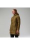 レディース ヌーラ マイクロシンセティック インサレーテッド ロングジャケット - グリーン | Berghaus 軽量
