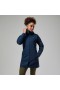 レディース Omeara ロング ウォータープルーフ ジャケット - ブルー | Berghaus ウォータープルーフ