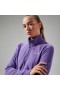 レディース URB プリズム クロップド ハーフジップ フリース - パープル | Berghaus フリース