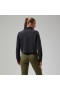 レディース アーバンプリズム クロップ ハーフジップ - ブラック | Berghaus フリース