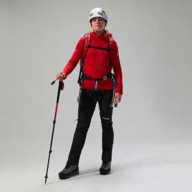 レディース MTN Arete LB ハーフジップ - レッド | Berghaus 軽量