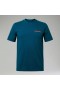  Berghaus T-skjorter med korte ermer, MTN Silhouette, blå