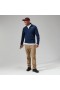  Herre Prism Micro Polartec Half Zip Fleece – Mørkeblå | Berghaus Fleece