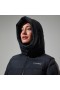  Berghaus Insulated Embo 4-i-1 dunjakke for kvinner – svart