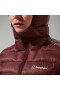  Berghaus Lightweight, isolert dunjakke for kvinner, Summit-Nomad, rød