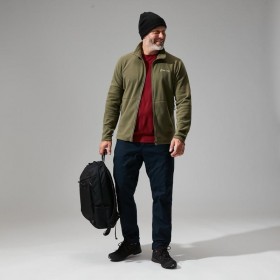  Berghaus Fleece Prism Micro Polartec InterActive Jakke Herre – Mørkegrønn