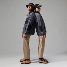  Herre/Dame Ascent 91 Fleecejakke - Grå/Svart | Berghaus Fleece