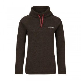  Dame Canvey Halv Glidelås Fleece - Svart / Mørkegrå | Berghaus Fleece