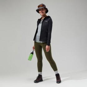  Berghaus Insulated Nula Hybrid-jakke for kvinner – svart