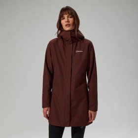  Berghaus Vanntett Lang Omeara Jakke for Dame – Brun