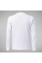  Męska koszulka z długim rękawem i dużym logo, organiczna, biała | Berghaus T-shirty