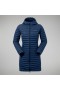  Kurtka damska Nula Micro, długa, ciemnoniebieska | Berghaus Lightweight