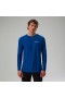  Tricou tehnic cu mânecă lungă 247 Crew pentru bărbați - Albastru | Tricouri Berghaus