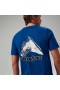Tricou bărbătesc cu mânecă scurtă Art - Albastru | Tricouri Berghaus