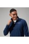  Geacă de fleece Berghaus Prism Micro Polartec cu fermoar cu jumătate de fermoar pentru bărbați - Albastru închis