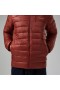  Geacă izolată cu glugă și puf pentru bărbați Silksworth, roșie | Berghaus Insulated