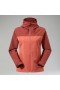  Jachetă impermeabilă cu glugă Arnaby pentru femei - Roșu | Berghaus Waterproof