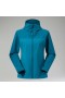  Geacă impermeabilă cu glugă Arnaby pentru femei, turcoaz | Berghaus Waterproof