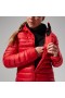  Hanorac cu puf MTN Seeker MW pentru femei - Roșu | Berghaus Hanorace