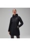  Jachetă lungă Nula Micro pentru femei - Neagră | Berghaus Lightweight