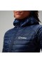  Geacă izolată cu glugă Tephra 2.0 pentru femei - Albastră | Berghaus Insulated