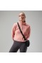 Bluză scurtă cu fermoar pe jumătate pentru femei Urban Prism - roz | Berghaus Fleece