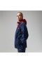  Jachetă impermeabilă pentru femei Urban Windbreaker 21 - Albastru închis/Roșu închis | Berghaus Windproof