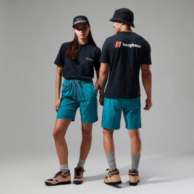  Tricouri cu logo Heritage F&B pentru bărbați/femei - Negru | Tricouri Berghaus