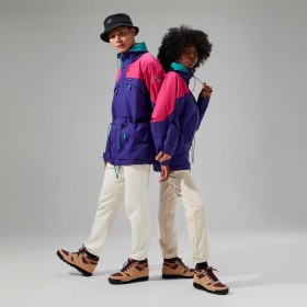 Jachetă impermeabilă Mera Peak 2000 pentru bărbați/femei - roz/violet | Berghaus Waterproof