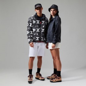 Geacă de fleece cu fermoar complet, cu vânt inversat, pentru bărbați/femei - Negru/Gri | Berghaus Fleece