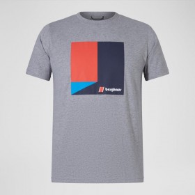  Tricou tricolor pentru bărbați/femei - gri închis | Tricouri Berghaus