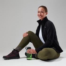  Jachetă Prism Polartec InterActive pentru femei - Neagră | Berghaus Fleece